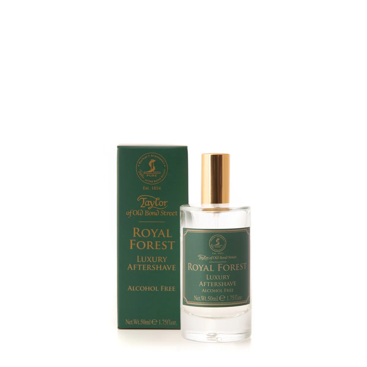 Taylor's Of Old Bond Street Royal Forest Aftershave Lotion 50ml Taylor's Of Old Bond Street Royal Forest Aftershave Lotion 50ml